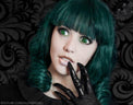 Sweety Mini Sclera Lens Green Goblin (1 lens/pack)-Mini Sclera Contacts-UNIQSO Canada