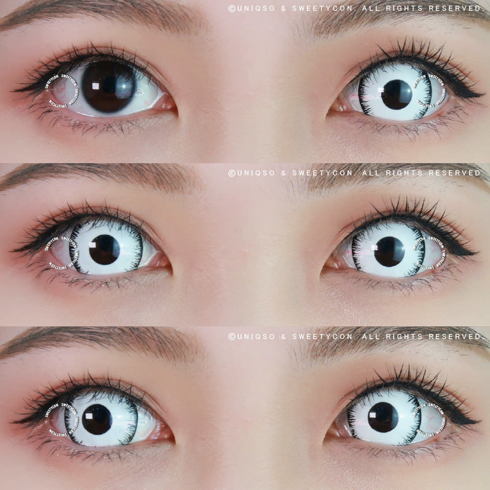 Sweety Mini Sclera Mystic White (1 lens/pack)-Mini Sclera Contacts-UNIQSO Canada