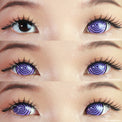 Sweety Mini Sclera Purple Rings (1 lens/pack)-Mini Sclera Contacts-UNIQSO Canada