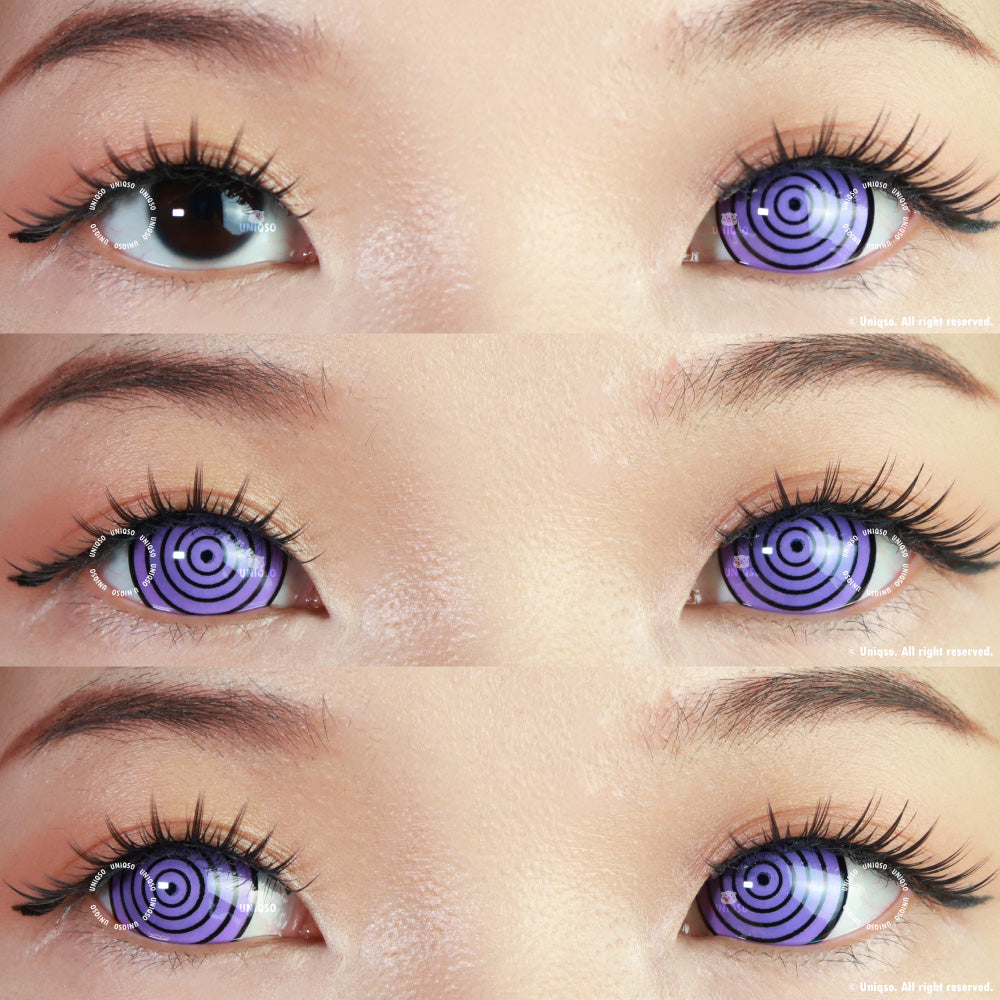 Sweety Mini Sclera Purple Rings (1 lens/pack)-Mini Sclera Contacts-UNIQSO Canada