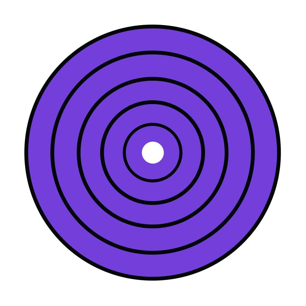 Sweety Mini Sclera Purple Rings (1 lens/pack)-Mini Sclera Contacts-UNIQSO Canada