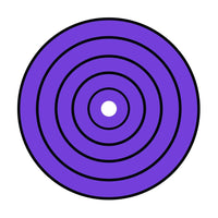 Sweety Mini Sclera Purple Rings (1 lens/pack)-Mini Sclera Contacts-UNIQSO Canada