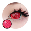 Sweety Mini Sclera Red Mesh Rim (1 lens/pack)-Mini Sclera Contacts-UNIQSO Canada