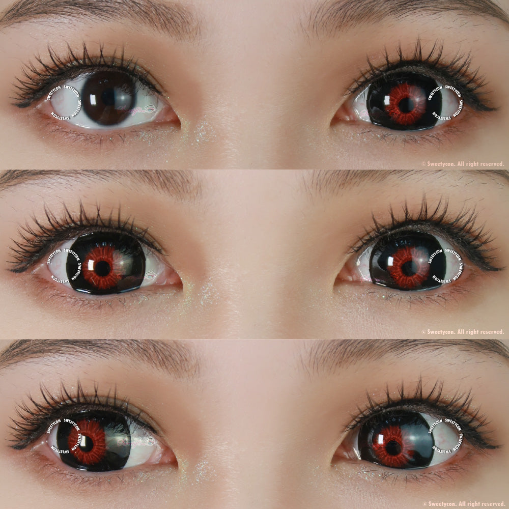 Sweety Mini Sclera Tokyo Ghoul 2 (1 lens/pack)-Mini Sclera Contacts-UNIQSO Canada