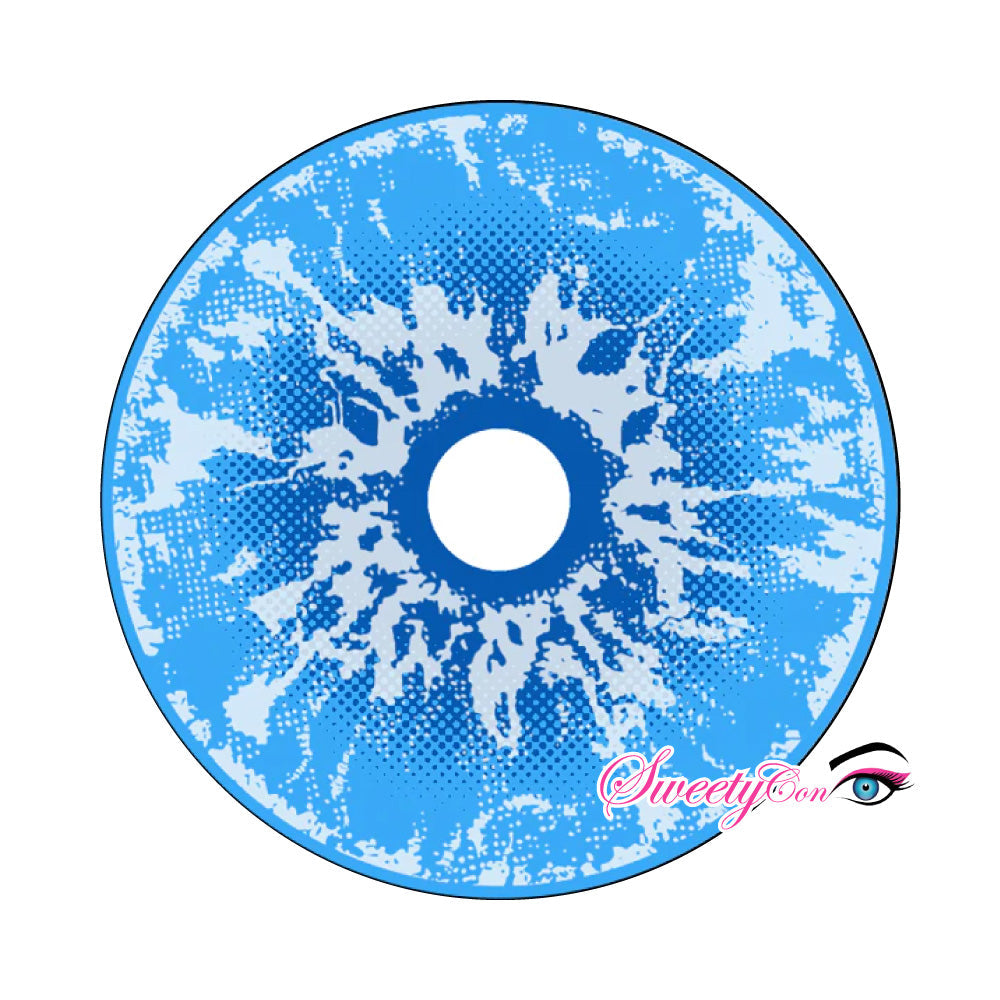 Sweety Mini Sclera White Walker (1 lens/pack)-Mini Sclera Contacts-UNIQSO Canada