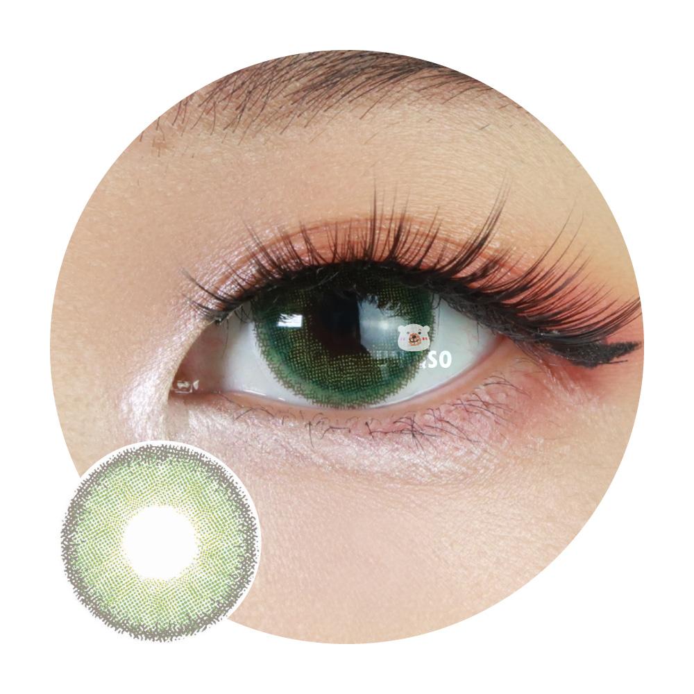 Sweety Premium Candy Green (1 lens/pack)-Colored Contacts-UNIQSO Canada