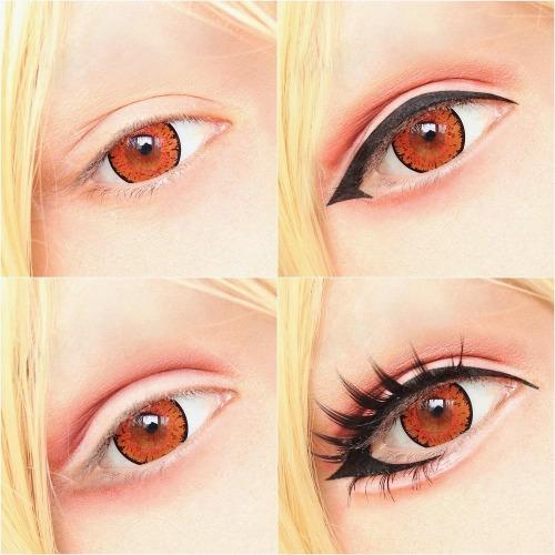 Sweety Queen Light Orange (1 lens/pack)-Colored Contacts-UNIQSO Canada
