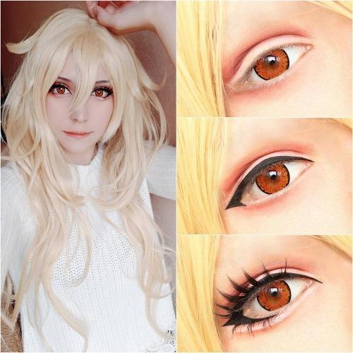 Sweety Queen Light Orange (1 lens/pack)-Colored Contacts-UNIQSO Canada