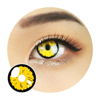 Sweety Real Anime Yellow (1 lens/pack)-Colored Contacts-UNIQSO Canada