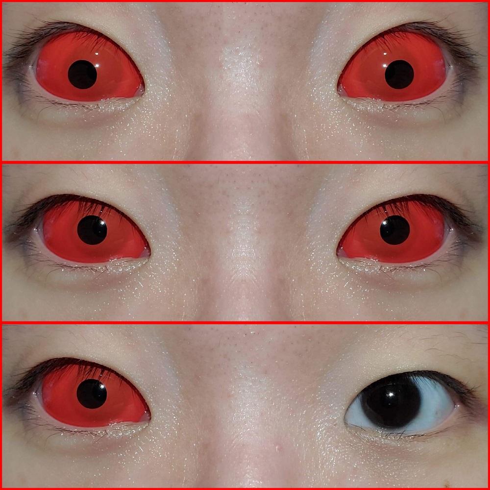 Sweety Red Sclera Contacts (1 lens/pack)-Sclera Contacts-UNIQSO Canada