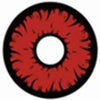 Sweety Red Sclera Contacts Angry Wolf (1 lens/pack)-Sclera Contacts-UNIQSO Canada