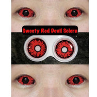 Sweety Red Sclera Contacts Devil Sclera (1 lens/pack)-Sclera Contacts-UNIQSO Canada
