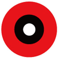 Sweety Reverse Red Ghoul Sclera Contacts (1 lens/pack)-Sclera Contacts-UNIQSO Canada