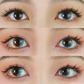 Sweety Shining Stars Blue (1 lens/pack)-Colored Contacts-UNIQSO Canada