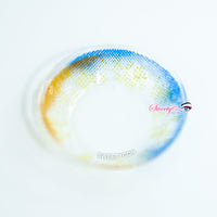 Sweety Shining Stars Blue (1 lens/pack)-Colored Contacts-UNIQSO Canada
