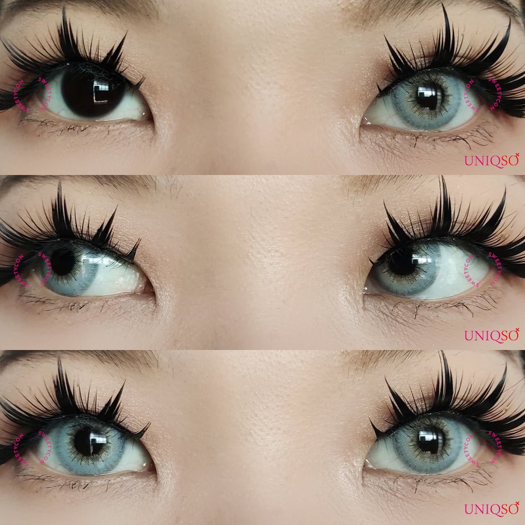 Sweety Signature Blue (1 lens/pack)-Colored Contacts-UNIQSO Canada