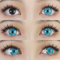 Sweety UV Glow Anime Satoru (1 lens/pack)-UV Contacts-UNIQSO Canada