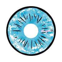 Sweety UV Glow Anime Satoru (1 lens/pack)-UV Contacts-UNIQSO Canada