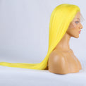 Tempting Yellow Front Lace Long Bangs-Lace Front Wig-UNIQSO Canada
