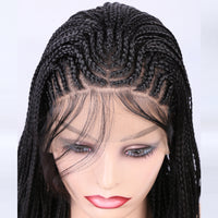 True Glam Braided Front Lace Wig-Lace Front Wig-UNIQSO Canada