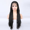 True Glam Braided Front Lace Wig-Lace Front Wig-UNIQSO Canada