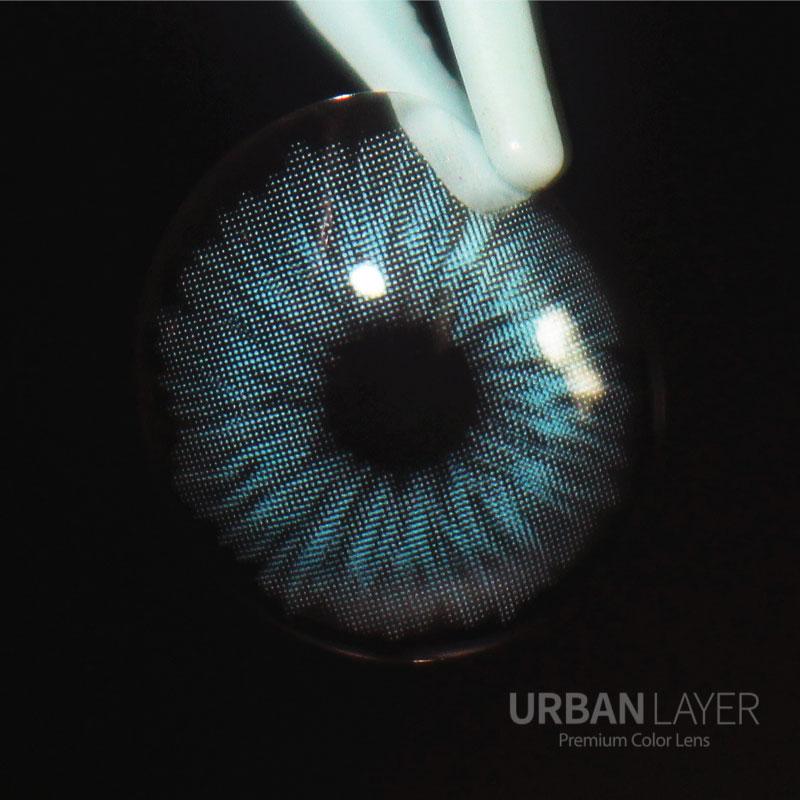 Urban Layer Aurora Blue (1 lens/pack)-Colored Contacts-UNIQSO Canada