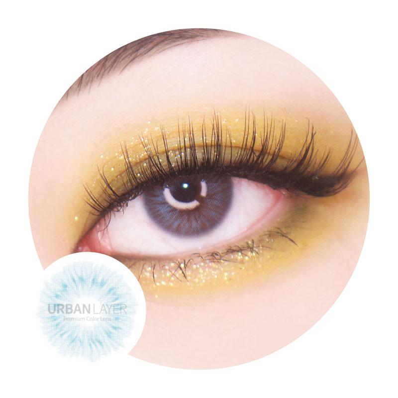 Urban Layer Aurora Blue (1 lens/pack)-Colored Contacts-UNIQSO Canada