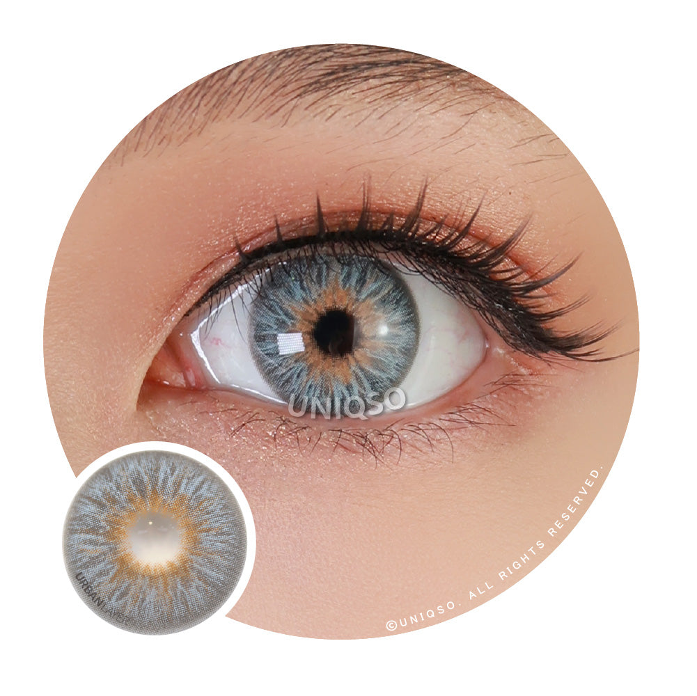 Urban Layer Avatar Grey (1 lens/pack)-Colored Contacts-UNIQSO Canada