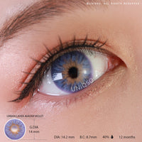 Urban Layer Avatar Violet (1 lens/pack)-Colored Contacts-UNIQSO Canada