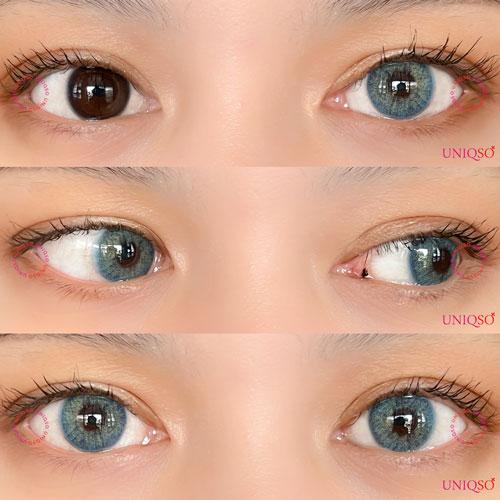 Urban Layer Cloud Blue (1 lens/pack)-Colored Contacts-UNIQSO Canada