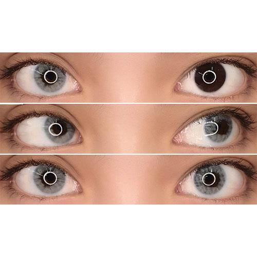 Urban Layer Cloud Light Blue colored contacts