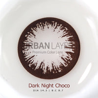 Urban Layer Dark Night Choco (1 lens/pack)-Colored Contacts-UNIQSO Canada