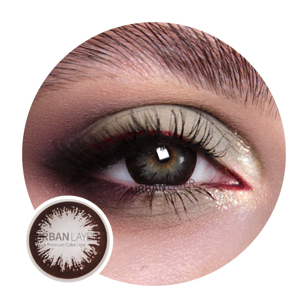 Urban Layer Dark Night Choco (1 lens/pack)-Colored Contacts-UNIQSO Canada