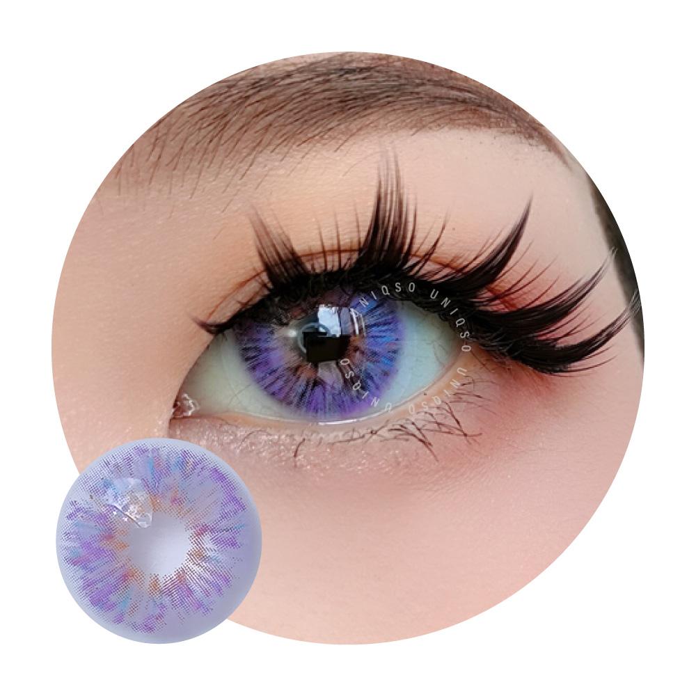 Urban Layer Monet Violet (1 lens/pack)-Colored Contacts-UNIQSO Canada