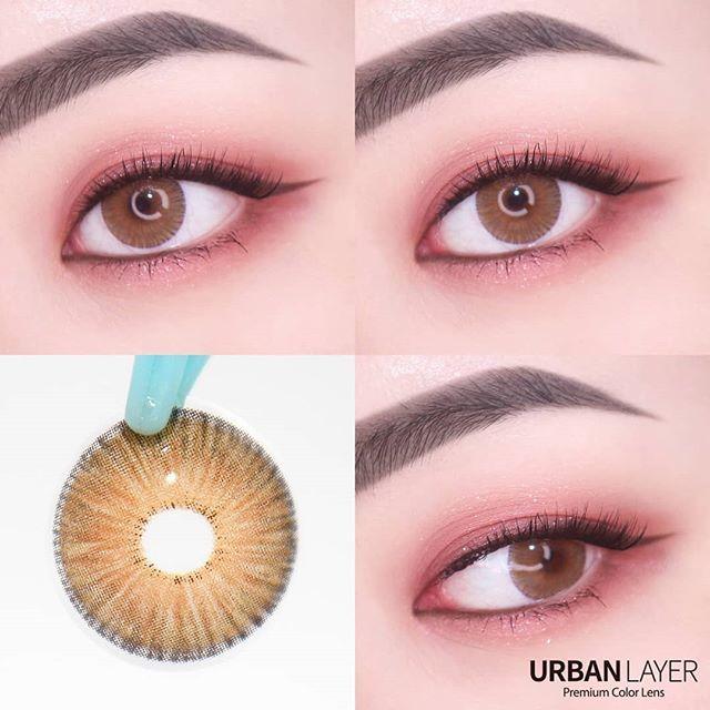Urban Layer New York Brown - NEW (1 lens/pack)-Colored Contacts-UNIQSO Canada