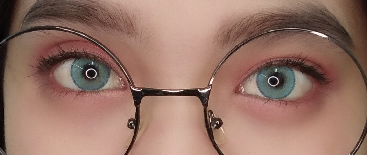 Urban Layer Orlando Blue colored contacts