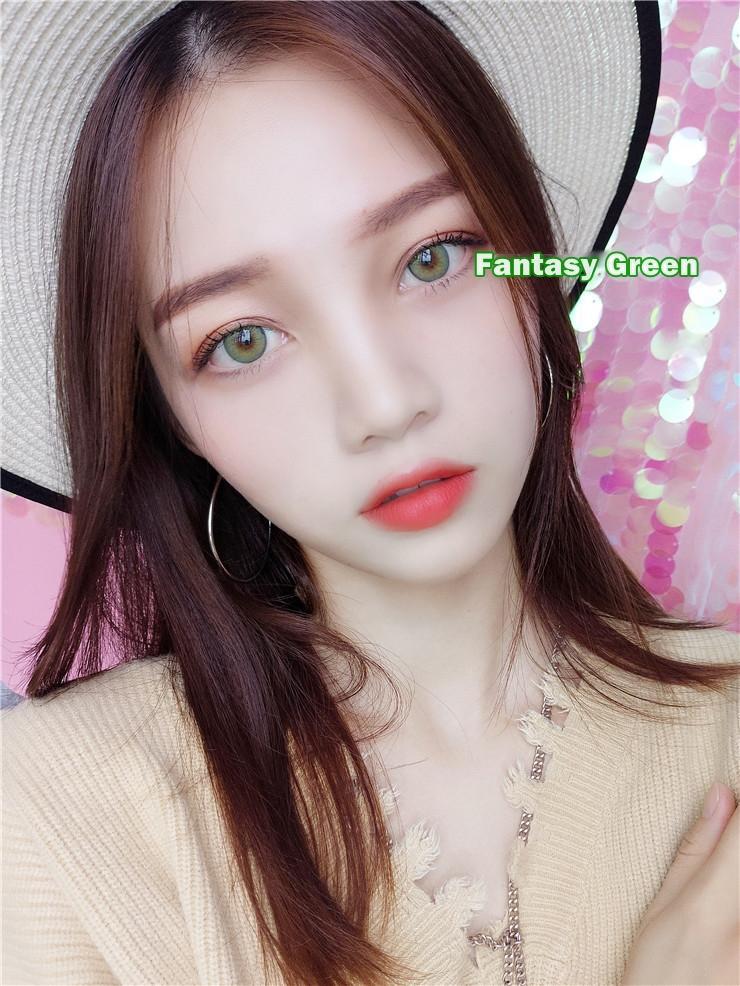 Urban Layer Orlando Emerald colored contacts