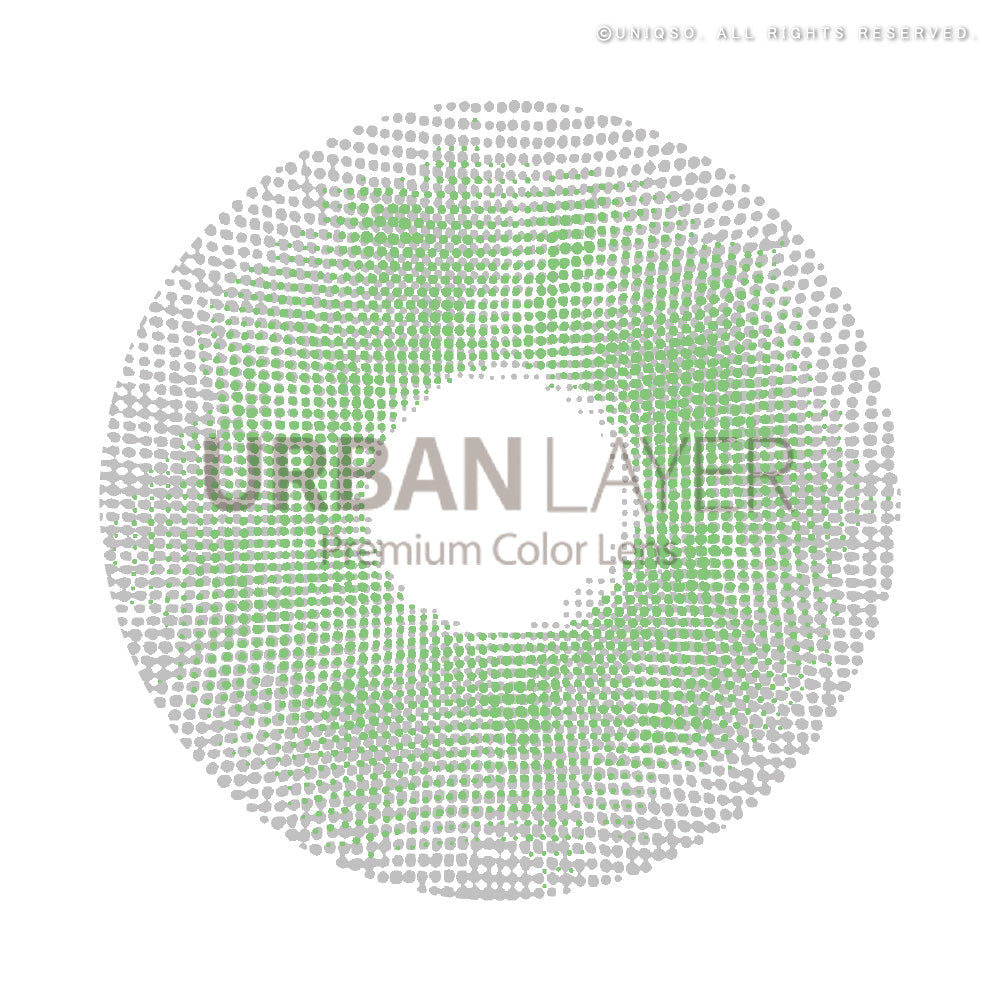 Urban Layer Yukon Green (1 lens/pack)-Colored Contacts-UNIQSO Canada