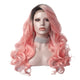 Premium Wig - Rooted Candy Pink Long Lace Front-Lace Front Wig-UNIQSO