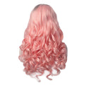 Premium Wig - Rooted Candy Pink Long Lace Front-Lace Front Wig-UNIQSO