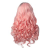 Premium Wig - Rooted Candy Pink Long Lace Front-Lace Front Wig-UNIQSO
