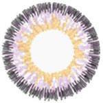 Western Eyes Hybrid Violet (1 lens/pack)-Colored Contacts-UNIQSO Canada