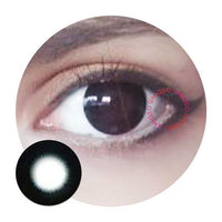 Western Eyes Pearl Black (1 lens/pack)-Colored Contacts-UNIQSO Canada