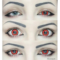 Western Eyes Twilight Red (1 lens/pack)-Colored Contacts-UNIQSO Canada
