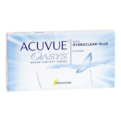 Acuvue Oasys (6 lenses/pack)-Clear Contacts-UNIQSO