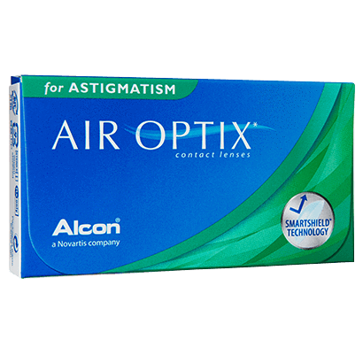 Air Optix For Astigmatism (3 lenses/pack)-Clear Contacts-UNIQSO