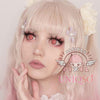 Anime Sparkle Red by KleinerPixel (1 lens/pack)-Colored Contacts-UNIQSO