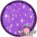 Anime Sparkle Violet by KleinerPixel (1 lens/pack)-Colored Contacts-UNIQSO
