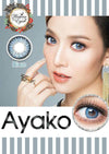 Western Eyes Ayako Blue (1 lens/pack)-Colored Contacts-UNIQSO