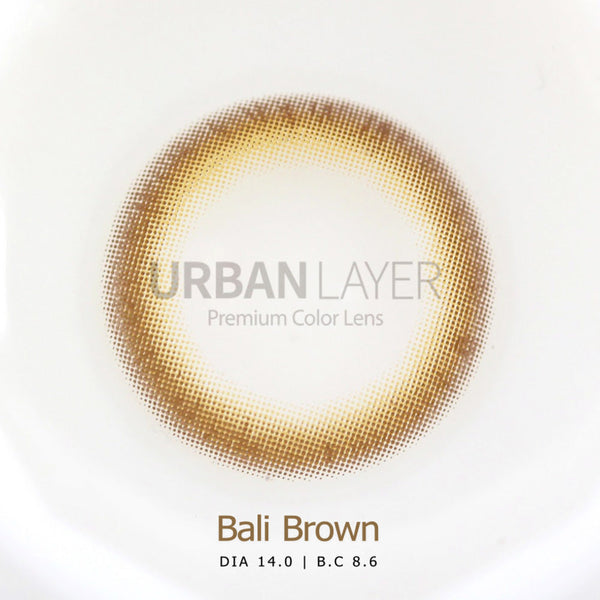 Urban Layer Bali Brown (1 lens/pack)-Colored Contacts-UNIQSO